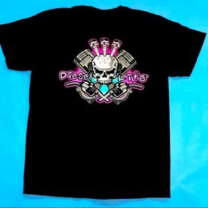 Diesel Life Injector Skull Tee
